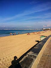 Ein Bild von einem Strand