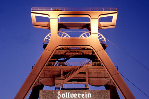 Una imagen de un ascensor de una central eléctrica de carbón.