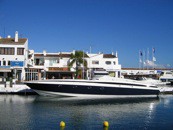 Schöner Boot in Malaga