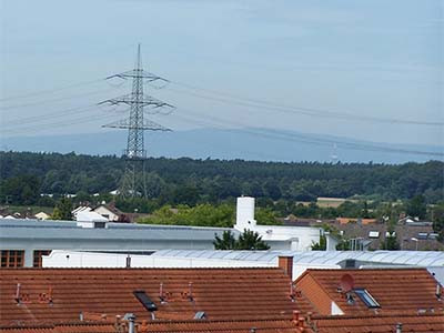 Una ciudad desde las alturas